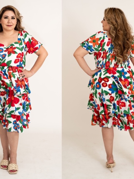 Floral dress - Picture 2 of 2